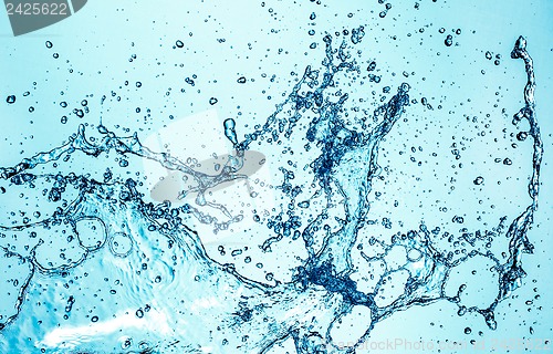 Image of Water splash background