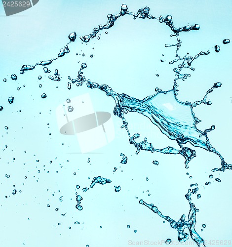 Image of Water splash background