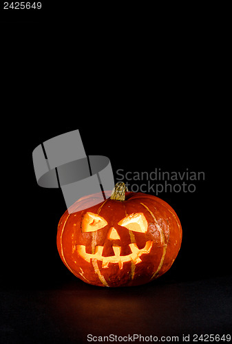 Image of Halloween - old jack-o-lantern
