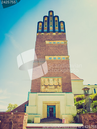 Image of Retro look Wedding Tower in Darmstadt