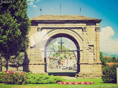 Image of Retro look Arch of August Aosta