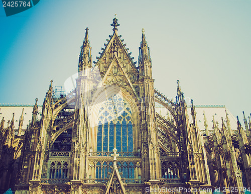 Image of Retro look Koeln Dom