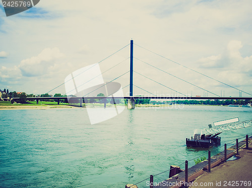 Image of Retro look River Rhein