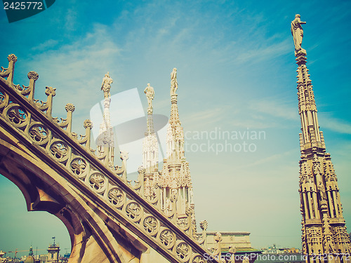 Image of Retro look Duomo, Milan