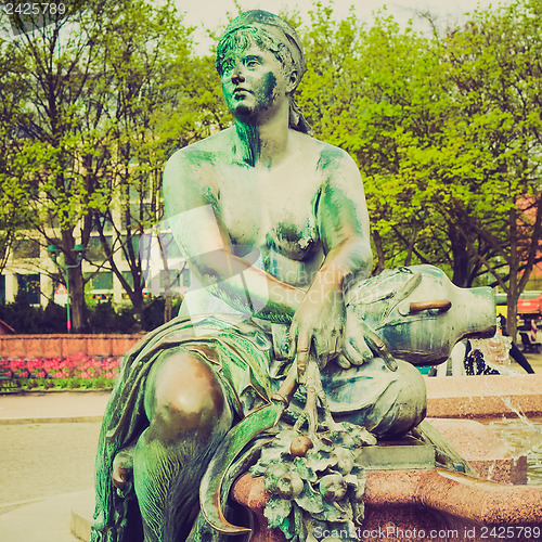 Image of Retro look Neptunbrunnen