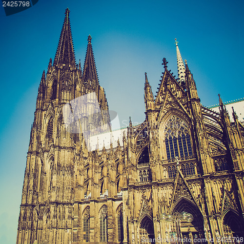 Image of Retro look Koeln Dom