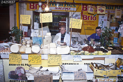 Image of ballaro market in palermo