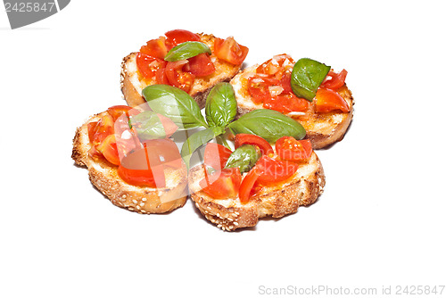 Image of Bruschette, italian appetizer