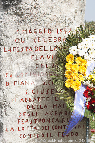 Image of Portella della ginestra 1 May day 2013