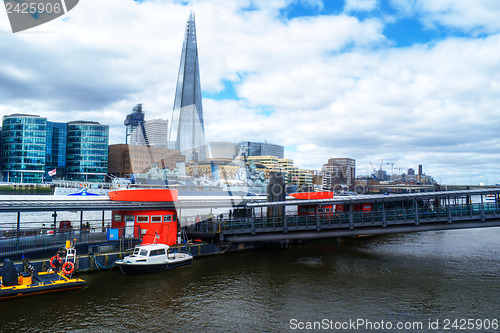 Image of London citiscape with the Shard
