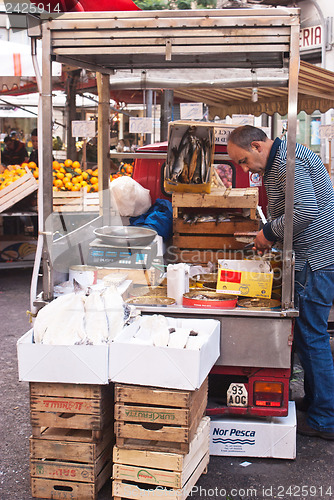 Image of ballaro market in palermo