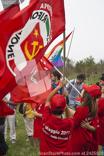 Image of Portella della ginestra 1 May day 2013