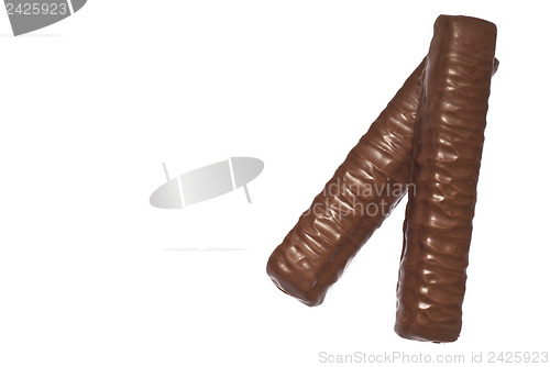 Image of Chocolate bar isolated
