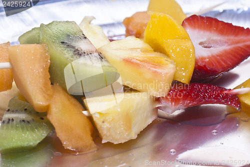 Image of fruit skewers