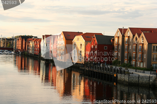 Image of Houses at harbour