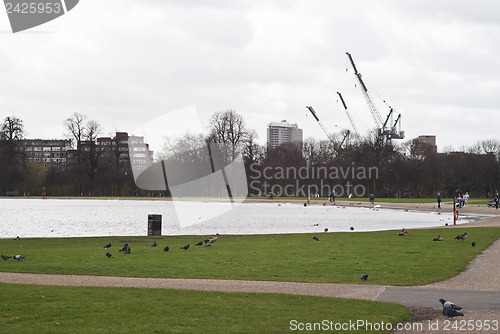 Image of Hyde Park - Kensington Gardens in London