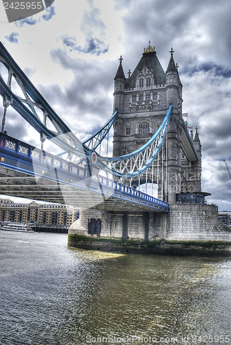 Image of beautiful view of the tower bridge of London