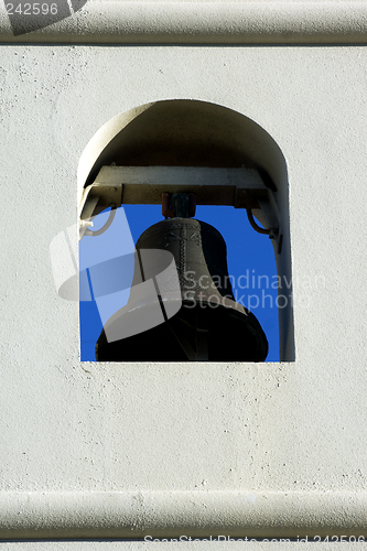 Image of White bell tower