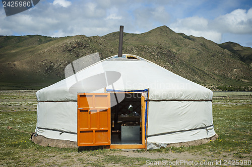 Image of Typical Mongolian Yurt