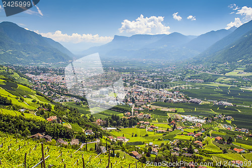 Image of View to Merano South Tirol
