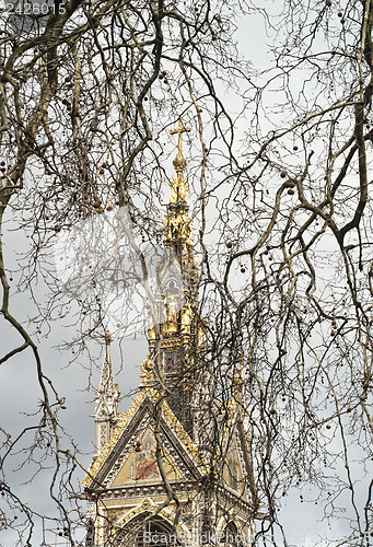 Image of Albert memorial in Hyde park