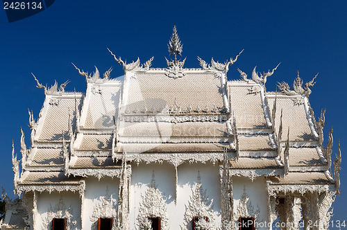 Image of White temple in Chiang Mai