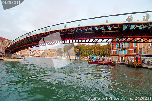 Image of Venice Calatrava bridge della costituzione