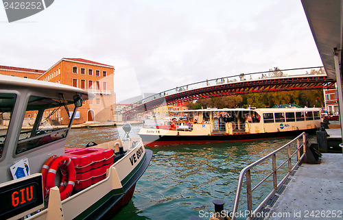 Image of Venice Calatrava bridge della costituzione