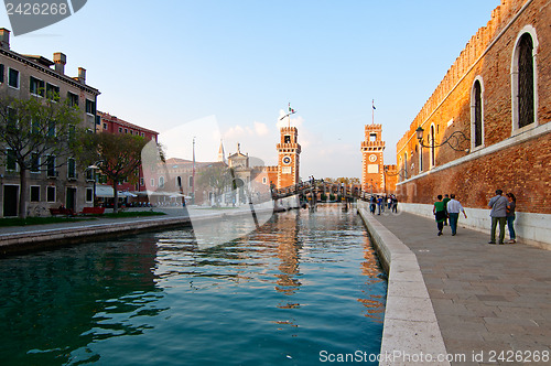 Image of Venice Italy Arsenale 