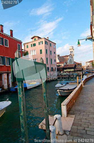 Image of Venice Italy unusual scenic view