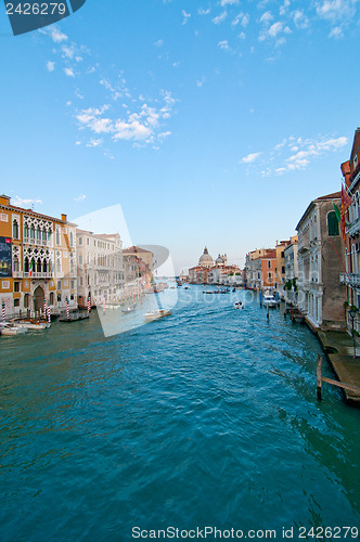 Image of Venice Italy grand canal view