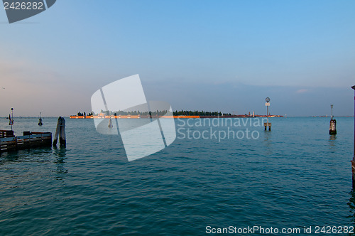 Image of Venice Italy San Michele island cimitery 