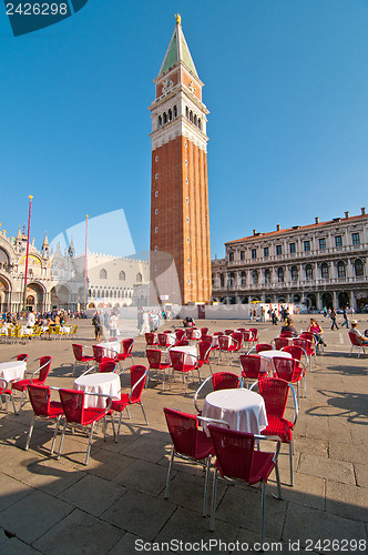 Image of Venice Italy Saint Marco square view