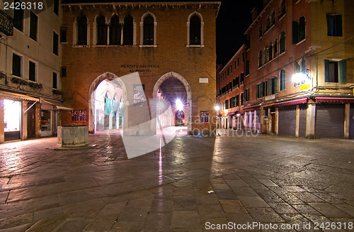 Image of Venice Italy fish market