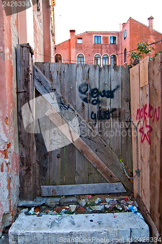 Image of Venice Italy old door