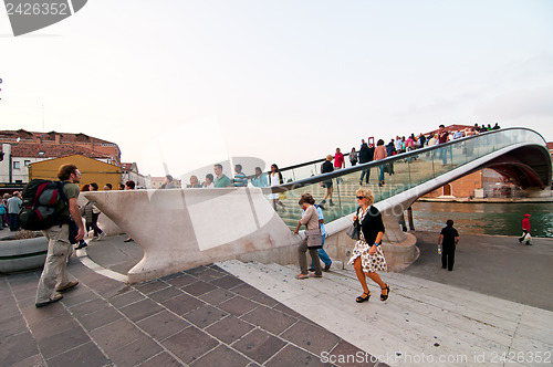 Image of Venice Calatrava bridge della costituzione