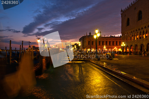 Image of Venice Italy unusual scenic view