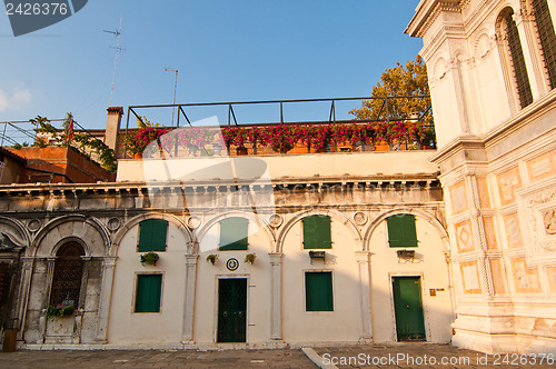 Image of Venice Italy unusual scenic view