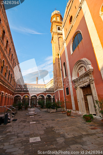 Image of Venice Italy unusual pittoresque view