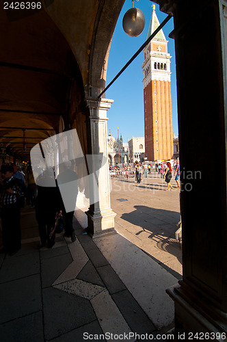 Image of Venice Italy Saint Marco square view