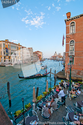 Image of Venice Italy grand canal view