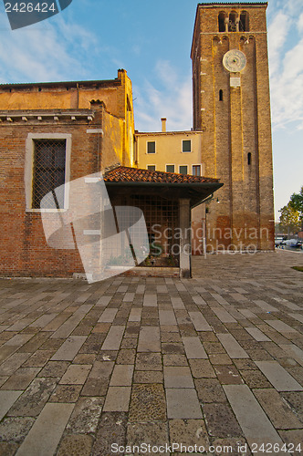 Image of Venice Italy San Nicolo dei mendicoli church