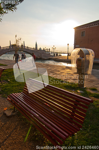 Image of Venice Italy unusual scenic view