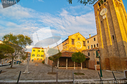 Image of Venice Italy San Nicolo dei mendicoli church