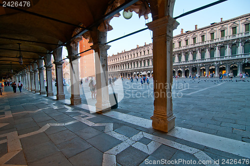 Image of Venice Italy Saint Marco square view