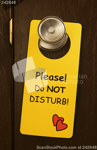 Image of do not disturb