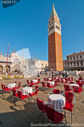 Image of Venice Italy Saint Marco square view