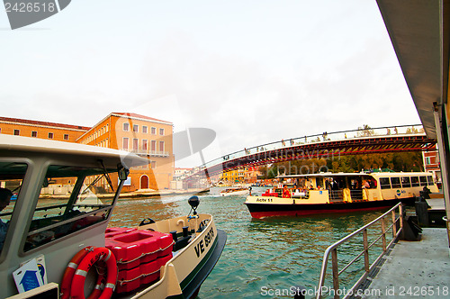 Image of Venice Calatrava bridge della costituzione