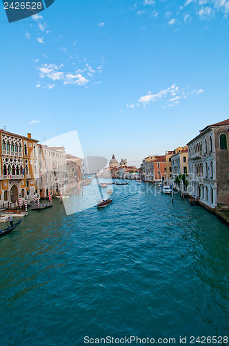 Image of Venice Italy grand canal view