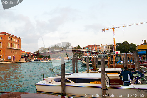 Image of Venice Calatrava bridge della costituzione